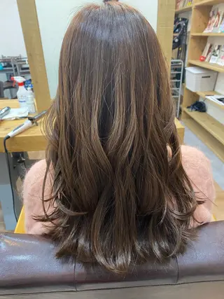 カラー ヘアアレンジ little/頭身浴 /カヤノケイスケのヘアスタイル