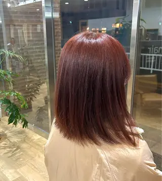 セミロング カラー OPS  hair 西新店所属・藤本 航大のヘアスタイル