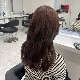 ミディアム 大人っぽ上品🤍韓国 レイヤー🤍ふうがのヘアスタイル