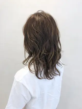 ミディアム カラー 宮林　努 / Ash 日野店のヘアスタイル