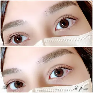 マツエク・マツパ アイブロウ Flor上大岡 *フルノ リナ*のマツエク・マツパデザイン