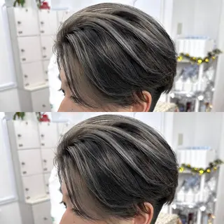 ミディアム カラー メンズ メンズ特化✂️ 小枝 優生のヘアスタイル