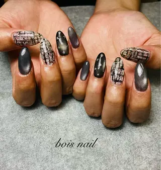ネイル bois nail ボワネイル北巽のネイルデザイン