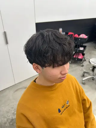 パーマ メンズ 信岡 和/メンズ カット/メンズパーマのヘアスタイル