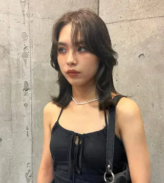 ミディアム カラー mikaze ˚✧₊☆*:.。渋谷のヘアスタイル