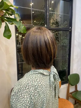 ショート ショートカット いちば　ゆなのヘアスタイル