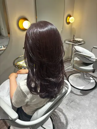 ミディアム Rely ante所属・美髪✨艶髪✨髪質改善 カラー特化❣️二宮遥のヘアスタイル