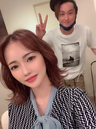 ミディアム Hair&Rich  style　genesis所属・早朝、日祝セット🉑 TSUBASAのヘアスタイル