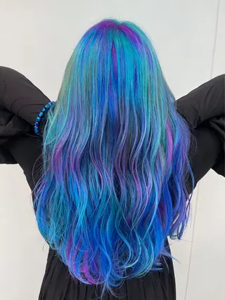 ロング カラー ヘアアレンジ stair:case所属・🫧髪質改善 ブリー チNo.1🫧油谷樹のヘアスタイル