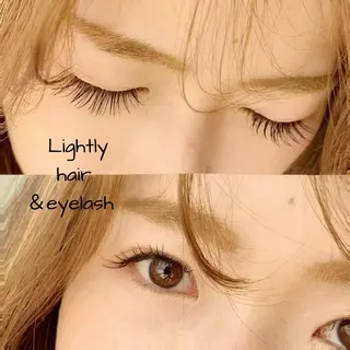 マツエク・マツパ Lightlyhair＆eyelash所属・Lightly‥鈴木 彩乃のマツエク・マツパデザイン