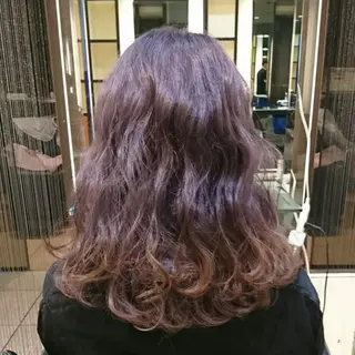 セミロング - -のヘアスタイル