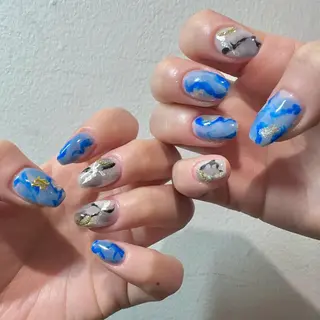 ネイル シモダ カスミ 🦀 @ksm_smdのネイルデザイン