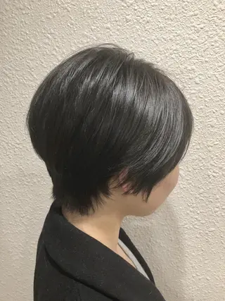 ショート カラー パーマ ヘアアレンジ メンズ キッズ ネイル マツエク・マツパ 新宿/髪質改善/ 美髪矯正✨浅江通友のヘアスタイル
