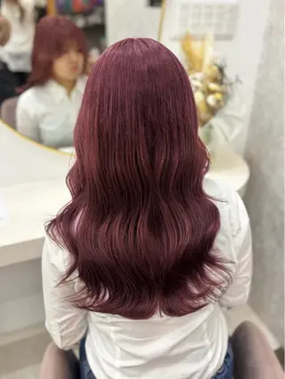 セミロング 💘Kurea💘 艶髪/韓国/暗髪のヘアスタイル