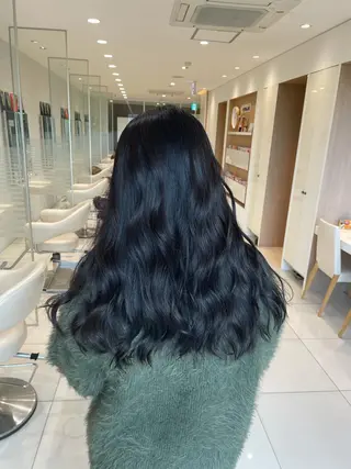 ロング カラー 新規限定カット無料 クーポン有り【桂口】のヘアスタイル