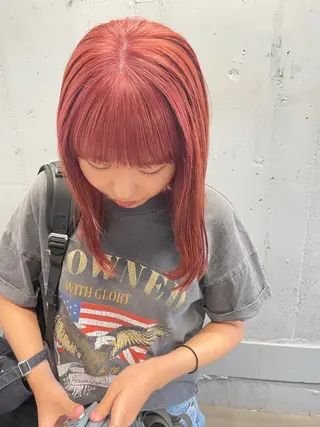 カラー CIEL FUKUOKA所属・SAKURA/ CIEL福岡のヘアスタイル