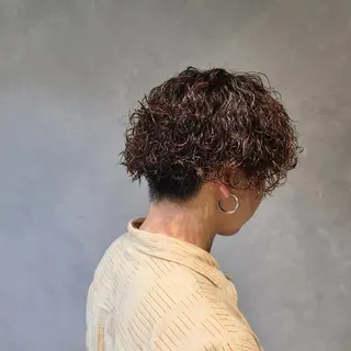 パーマ メンズ メンズ得意です💥 ハユカといいます❗️のヘアスタイル