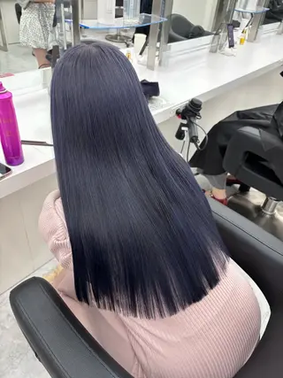 ロング 寒色カラー🫧 HINAKO💙のヘアスタイル