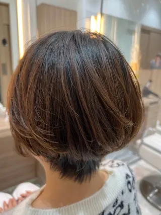 ショート カラー モデル募集 KEITOのヘアスタイル