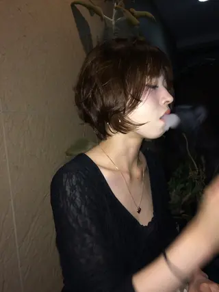 ショート SALOWIN原宿iori店 1F所属・ﾃﾞｻﾞｲﾝｶﾗｰ /ﾕｳﾀﾏﾝ👽のヘアスタイル