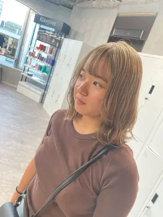 ミディアム カラー limit🦄副店長 髪質改善KOUHEIのヘアスタイル