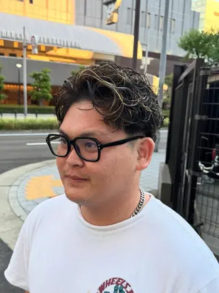 パーマ メンズ Men’s  salon ANSWER所属・🪶SHIZUKU メンズパーマ🪶のヘアスタイル