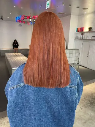 ロング カラー 🦄垢抜けボブ特化× 暖色カラー未来🦄のヘアスタイル