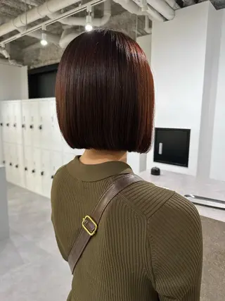 ショート アンニュイヘア/ 顔周りカット/眞弓萌のヘアスタイル