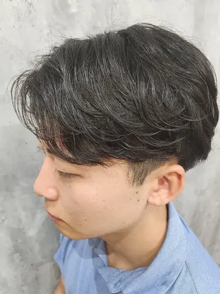 パーマ 🫟メンズパーマ地域 最安値🫟✂藤原のヘアスタイル