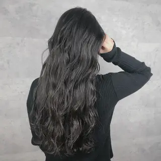 ロング カラー アンダーバーホワイト_WHITE所属・_WHITE芝本 賢吾【天王寺店】のヘアスタイル