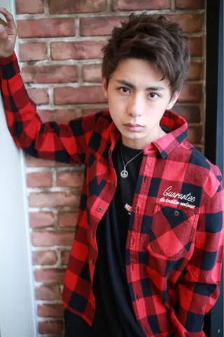 ショート カラー パーマ ヘアアレンジ メンズ キッズ ネイル マツエク・マツパ premier modelsのヘアスタイル