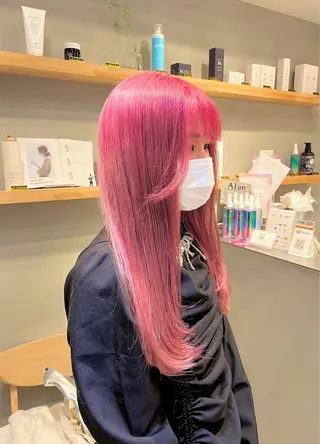 ロング 🌙透明感カラー✖︎ カンナ🌙のヘアスタイル