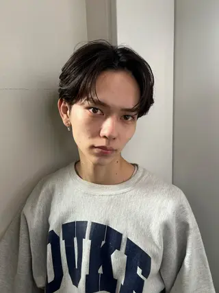 メンズ 横浜メンズ/パーマ 特化タナカリョウのヘアスタイル