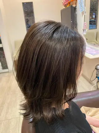 ミディアム カラー アンプヘアー  西京極店所属・unpeuhair/ 宮岡　光希のその他イメージ