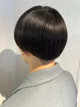 ショート パーマ/ハイトーン /吉田眞のヘアスタイル