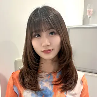 セミロング NYNY 🌺Ruiのヘアスタイル
