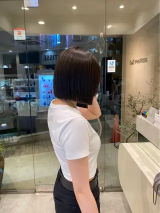 ショート カラー あいり 福岡美容師のヘアスタイル