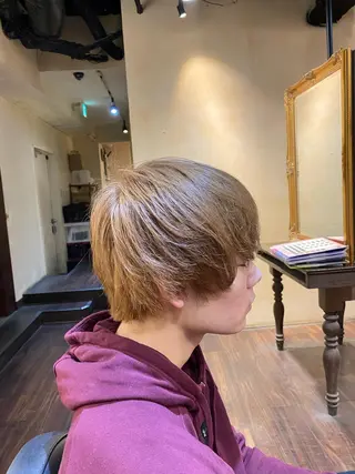 カラー メンズ 大阪メンズヘアのプロ 高橋 直希のヘアスタイル