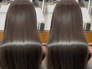 ロング カラー パーマ 【美髪矯正】 吉村　清志のヘアスタイル