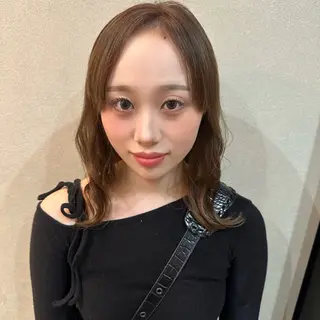 カラー powderhair_luminity所属・矢澤涼夏 モデル募集中のヘアスタイル