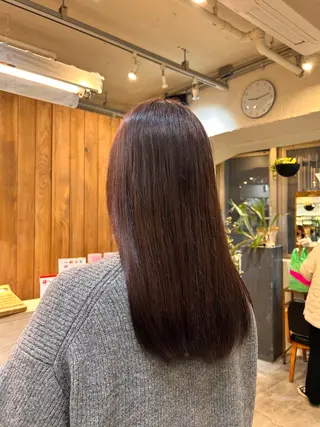 ロング カラー TSUMUGI /暖色カラー💖🍊のヘアスタイル