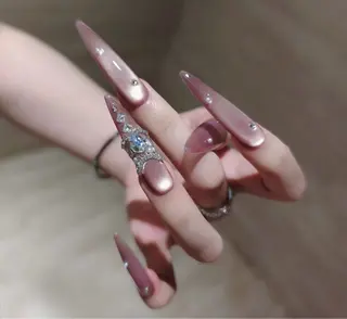 ネイル 長さだし専門 ありさのネイルデザイン