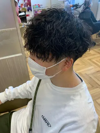 パーマ メンズ RAY+beauty 安藤優樹のヘアスタイル