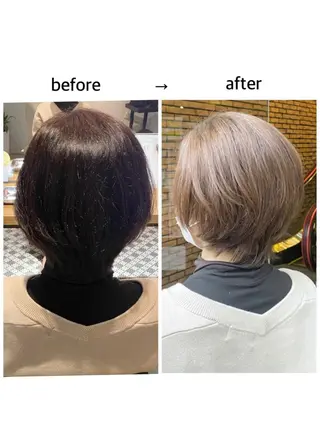 ショート motel所属・雰囲気引き出す ✨大人レディのヘアスタイル