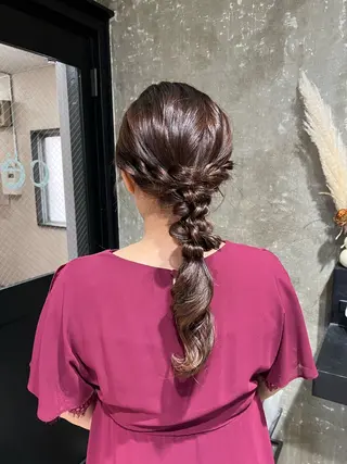 セミロング 久永 菫のヘアスタイル