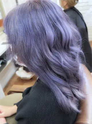 セミロング メンズパーマ 本多のヘアスタイル