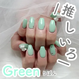 ショート Conjunim MAMI🎀✨のネイルデザイン