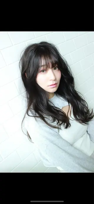 ロング 韓国風レイヤーカット 🇰🇷❕モカのヘアスタイル