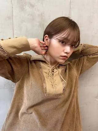 ショート SALT WATER  恵比寿所属・SALTWATER AYARIのヘアスタイル