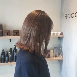 ミディアム カラー HINAKO/ ROCCOのヘアスタイル